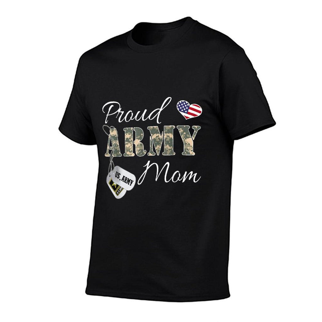 Proud Army Mom Army Graduation Gift Military Mom T-shirt T-Shirt